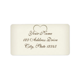 Simple Sweet Beige Etiket