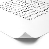 simple tableau de sièges en script noir (Coin)