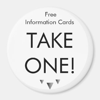 Simple Take One Magnet - Customisé