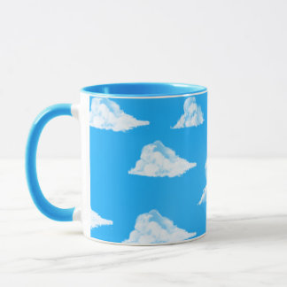 simple tasse bleu ciel