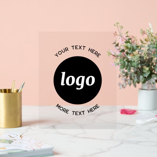 Simple texte de logo promotionnel d'entreprise (Mariage)