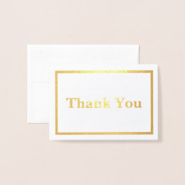 Simple Thank You Folie Kaarten