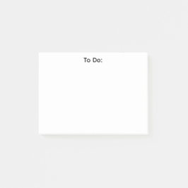 Simple To Do List - Notes