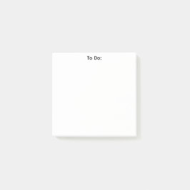 Simple To Do List - Post-It Notes