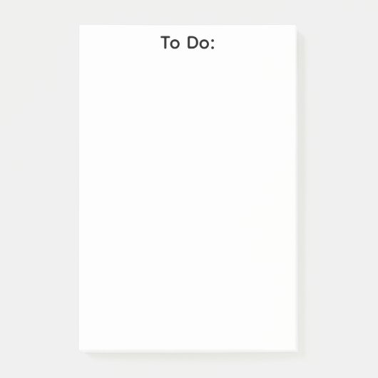 Simple To Do List - Post-It Notes (Voorkant)