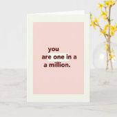 Simple Une Carte Sur Un Million (Fleur jaune)