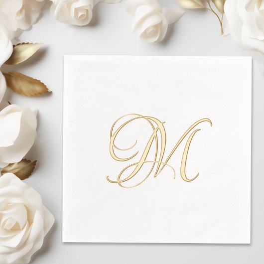 Simple une lettre Monogramme initial