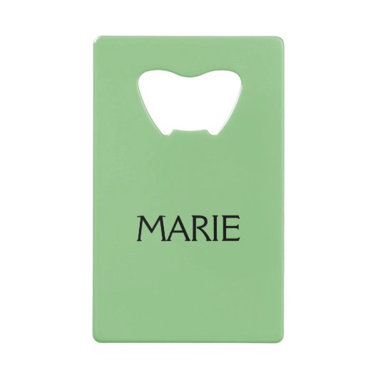 SIMPLE VERT MINIMAL AJOUTER VOTRE NOM TEXTE CADEAU (Devant)