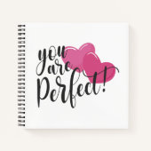 Simple Vous Êtes Parfait Valentine | Carnet (Devant)