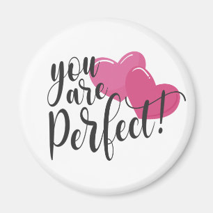 Simple Vous Êtes Parfait Valentine   Magnet
