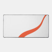 Simple Waves 3 - Orange et blanc (Recto)