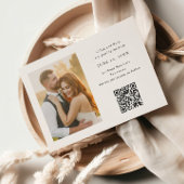 Simple Wedding Photo Save The Date