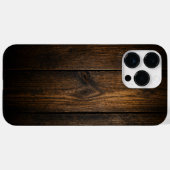 Simple Wooden Phone Case (Achterkant (horizontaal))