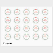 Simple WreatSticker Ronde Sticker (Vel)