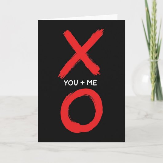Simple Xo You And Me Carte (Devant)