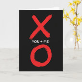 Simple Xo You And Me Carte (Fleur jaune)