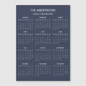 Simple Yet Elegant 2026 Calendar | Magnet (Devant)