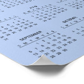 Simple Yet Elegant 2026 Calendar |  Poster (Hoek)