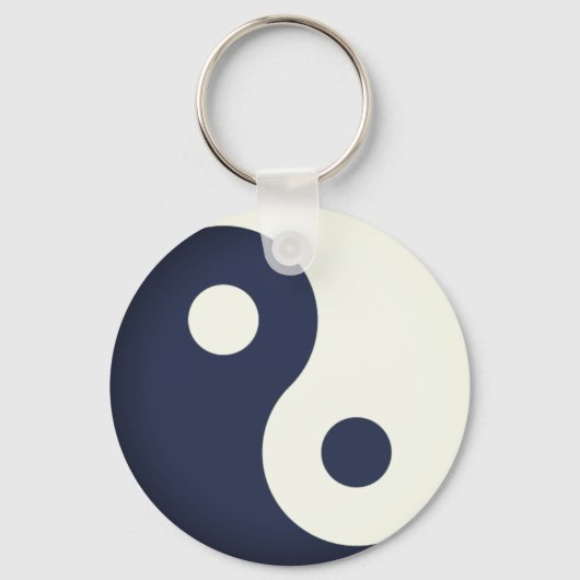 Simple Yin-Yang Sleutelhanger (Voorkant)