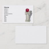 SimpleAppleColumn061210Shadows, Naam, Adres 1.. Visitekaartje (Voorkant / Achterkant)