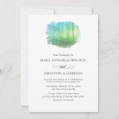 "SIMPLEMENT AIMER Rustic Forest Woods Invitation (Dos)
