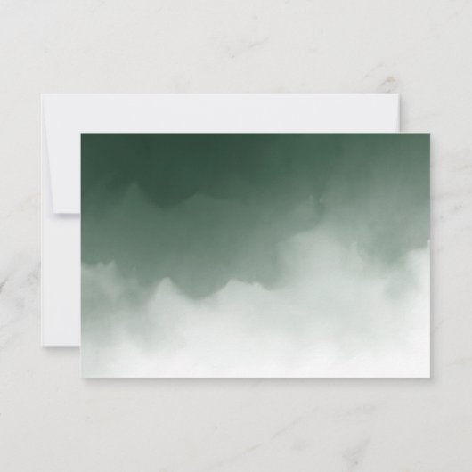 Simplement Beau Mariage RSVP Avec Choix De Repas (Dos)