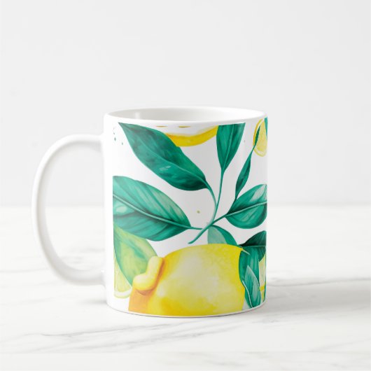 Simplement beauté rafraîchissant citron mug (Gauche)