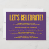 SIMPLEMENT BOLD 2025 GRAD PHOTO GRAD INVITATION (Dos)