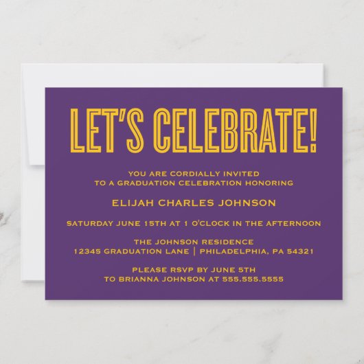 SIMPLEMENT BOLD 2025 GRAD PHOTO GRAD INVITATION (Dos)