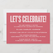 SIMPLEMENT BOLD 2025 GRAD PHOTO GRAD INVITATION (Dos)