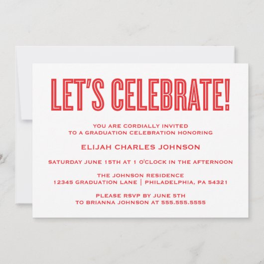 SIMPLEMENT BOLD 2025 GRAD PHOTO GRAD INVITATION (Dos)