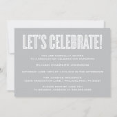 SIMPLEMENT BOLD 2025 GRAD PHOTO GRAD INVITATION (Dos)