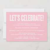 SIMPLEMENT BOLD 2025 GRAD PHOTO GRAD INVITATION (Dos)
