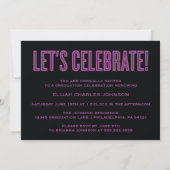 SIMPLEMENT BOLD 2025 GRAD PHOTO GRAD INVITATION (Dos)