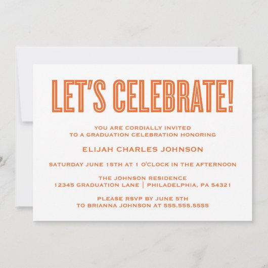 SIMPLEMENT BOLD 2025 GRAD PHOTO GRAD INVITATION (Dos)