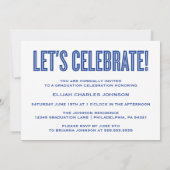 SIMPLEMENT BOLD 2025 GRAD PHOTO GRAD INVITATION (Dos)