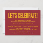 SIMPLEMENT BOLD 2025 GRAD PHOTO GRAD INVITATION (Dos)