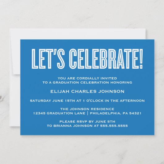 SIMPLEMENT BOLD 2025 GRAD PHOTO GRAD INVITATION (Dos)