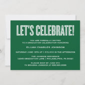 SIMPLEMENT BOLD 2025 GRAD PHOTO GRAD INVITATION (Dos)