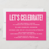 SIMPLEMENT BOLD 2025 GRAD PHOTO GRAD INVITATION (Dos)