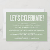 SIMPLEMENT BOLD 2025 GRAD PHOTO GRAD INVITATION (Dos)
