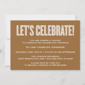 SIMPLEMENT BOLD 2025 GRAD PHOTO GRAD INVITATION (Dos)