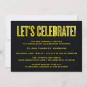 SIMPLEMENT BOLD 2025 GRAD PHOTO GRAD INVITATION (Dos)