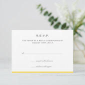 Simplement couleur bordure jaune mariage réponse r (Debout devant)