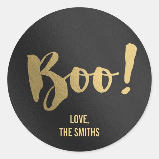 Simplement Dasher Halloween Stickers étiquette cad (Devant)