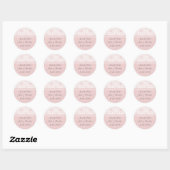 Simplement Dazzling Damask Enregistrer Stickers Da (Feuille)