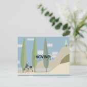 SIMPLEMENT DÉPLACER LA CARTE POSTALE (Debout devant)