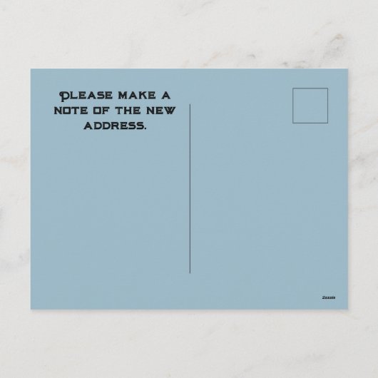 SIMPLEMENT DÉPLACER LA CARTE POSTALE (Dos)