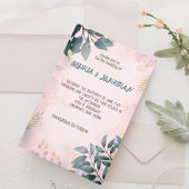 Simplement Eucalyptus Faire-part de mariage de ver