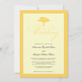 Simplement faire-part de mariage formel de